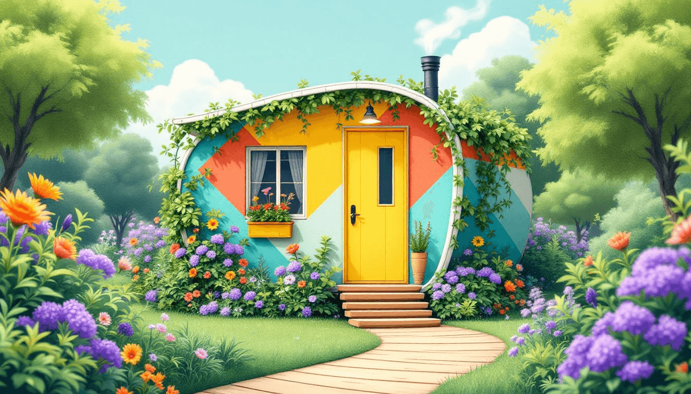 05532c51421f4c14818268e3b76ff263 A cozy tiny house park model showcasing modern design