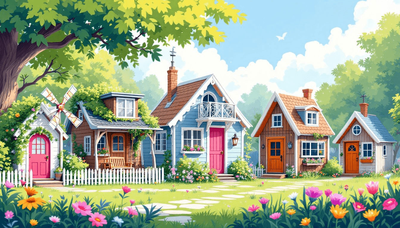 A collection of the best tiny house designs showcasing various styles and features.