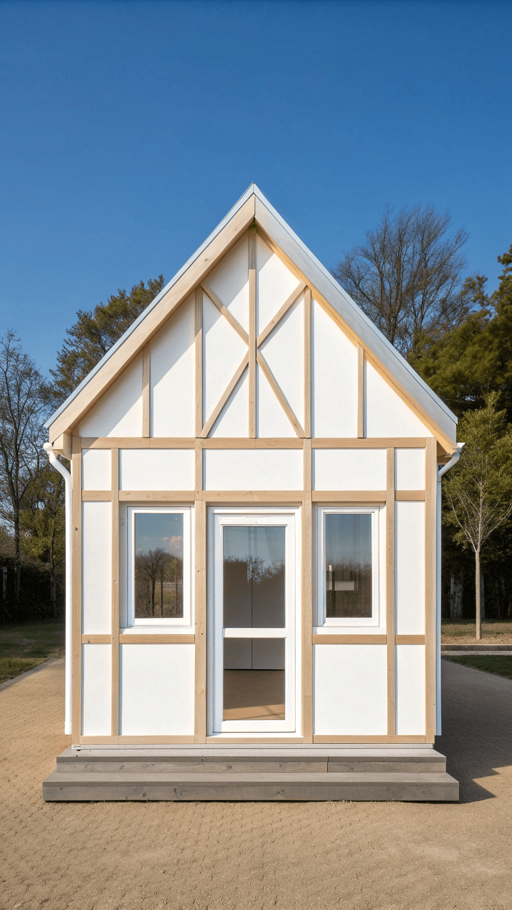seelenkiste tiny house that is white
