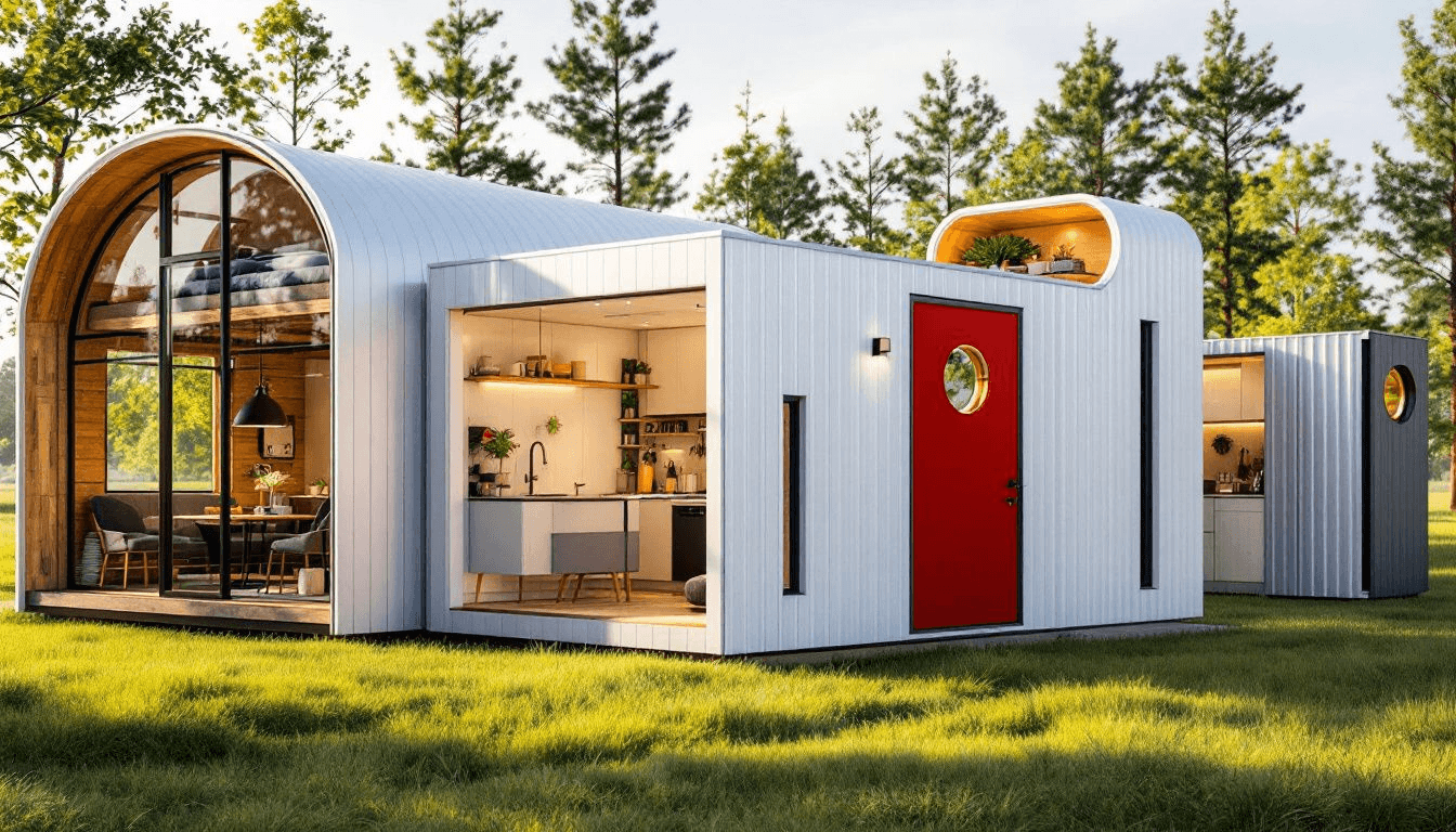 Key features of tiny houses, including efficient use of space and innovative design.