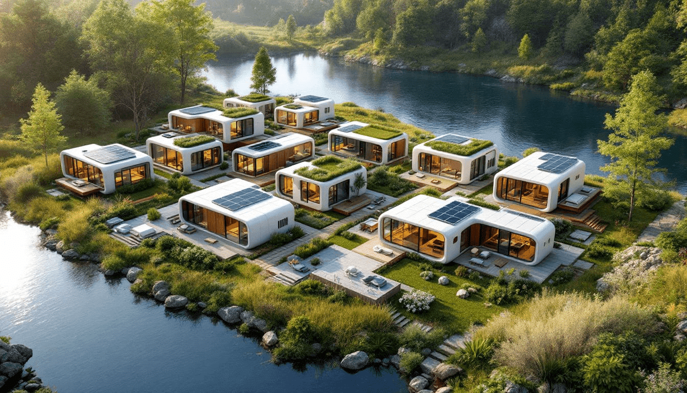 A collection of tiny houses built by leading builders in New York.