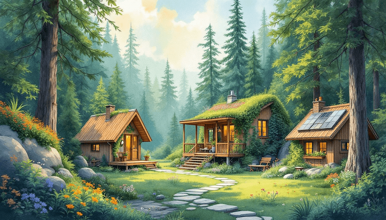 Custom small homes designed for various lifestyles.