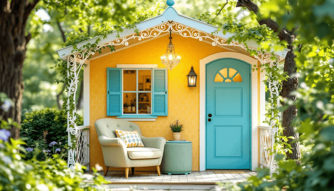 9e7a5224dc3c4dc18769234481337a97 A customized tiny house park model with unique design features
