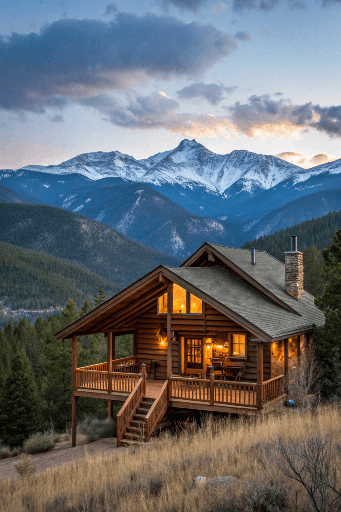 Boulder ridge cabin in colorado Boulder Ridge Cabin in a mountainous forest
