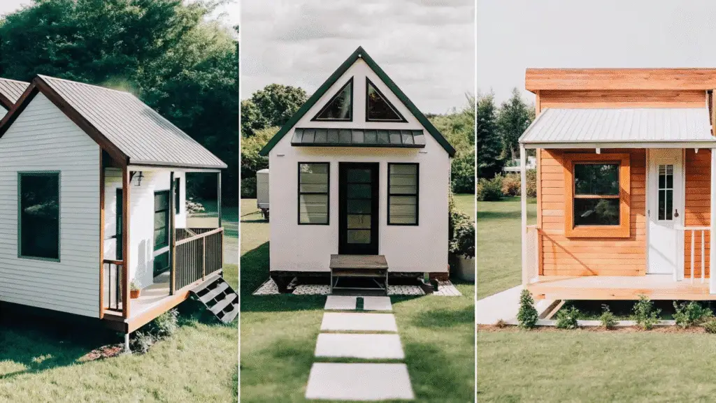 Custom small homes designed for various lifestyles.