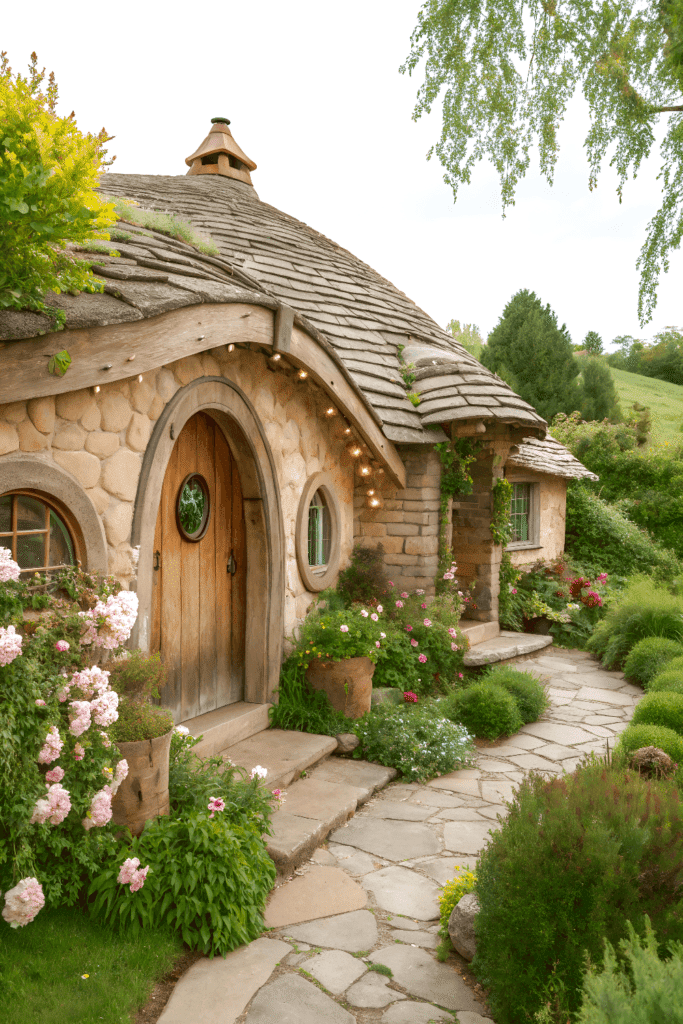 Fairy tale cottage A Fairy Tale type Cottage in a grassy land