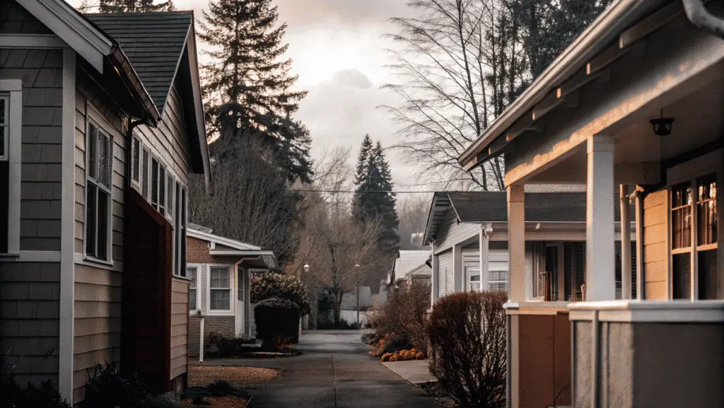 Small home community in Washington State.