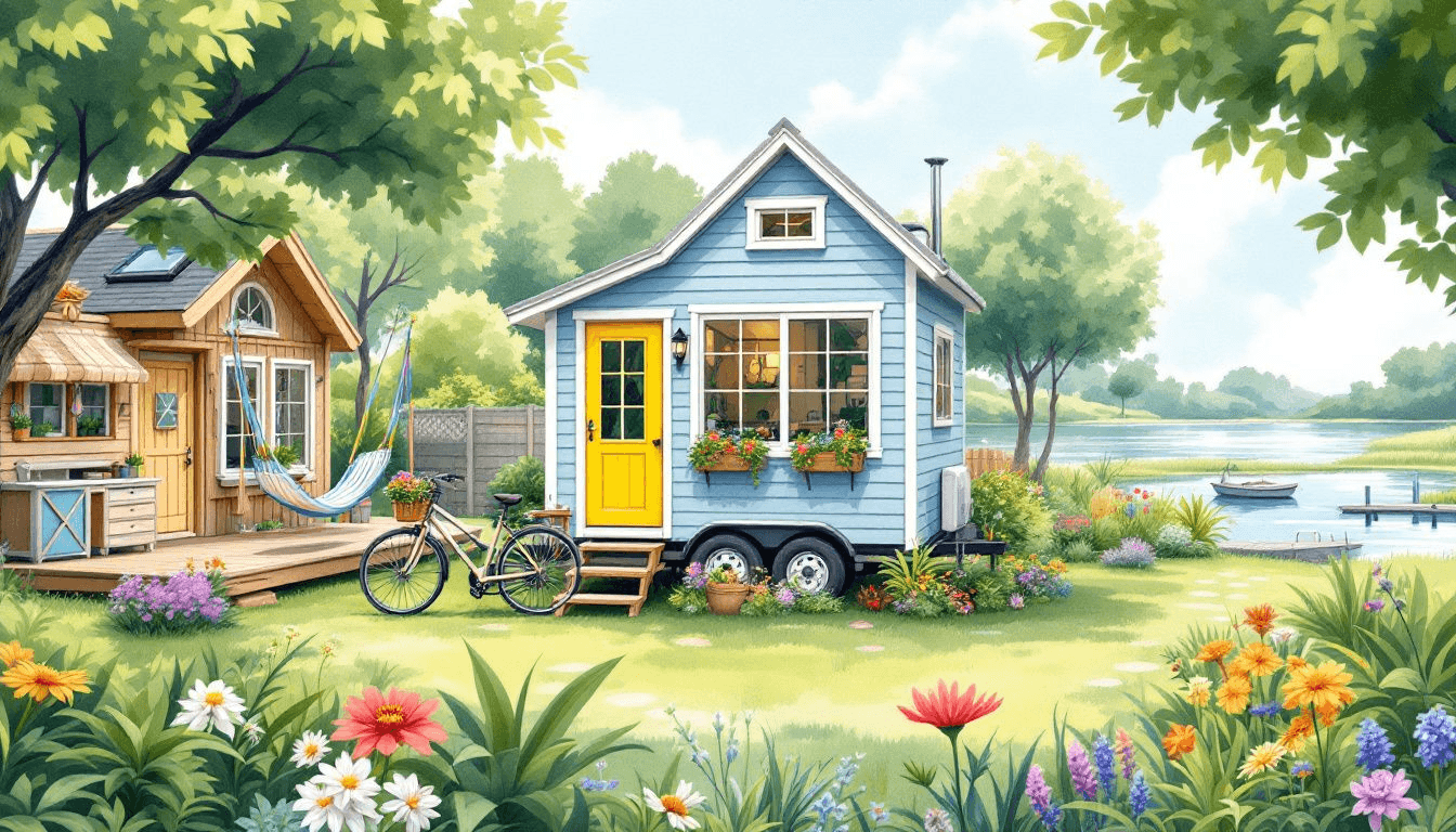 Innovative designs of tiny homes for various lifestyles.