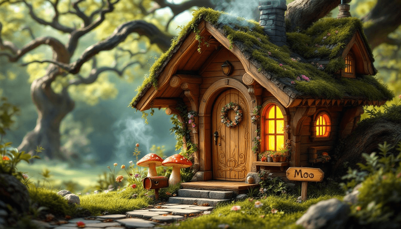 A cozy mountain cabin retreat, ideal for tiny house living.