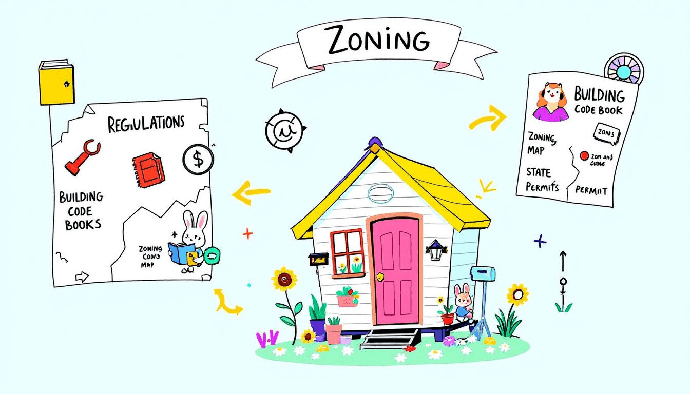 Bd7ed414a36c4ef29f7cd55e481e6ecf A diagram explaining legal and regulatory aspects of tiny house park models