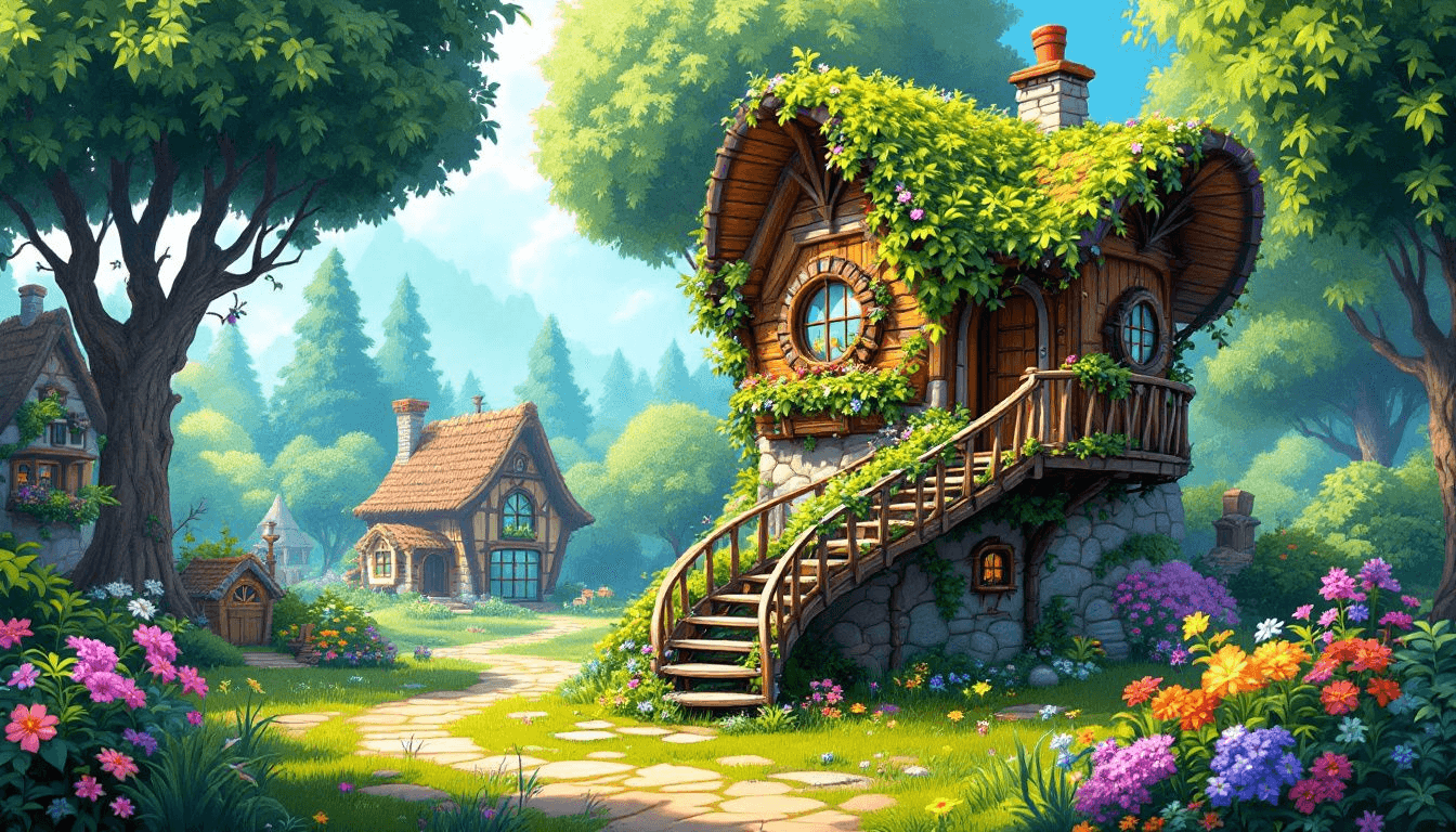 Real-life tiny houses showcasing spiral staircases.
