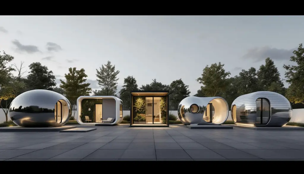 Cfbd6cdd92544af8bef1d05af868ef6b A collection of popular micro house models displayed together