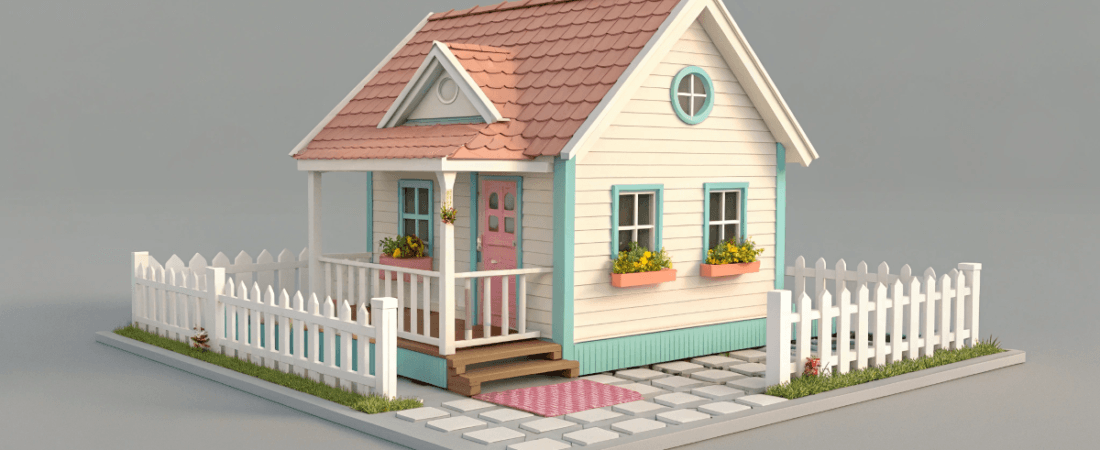 an image of a cute tiny house