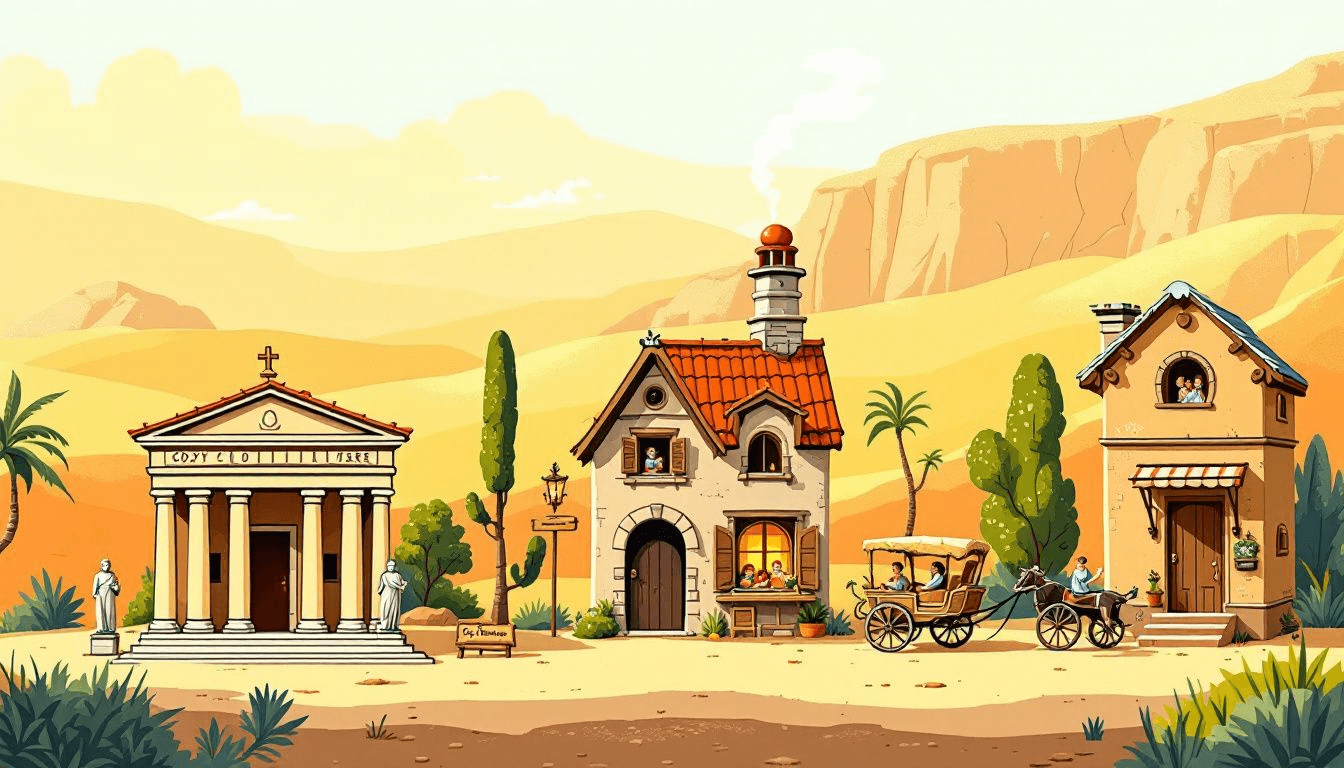 An early tiny house design showcasing the history of tiny houses.