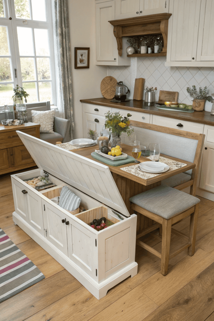 15 Inspiring Tiny House Kitchen Table Ideas