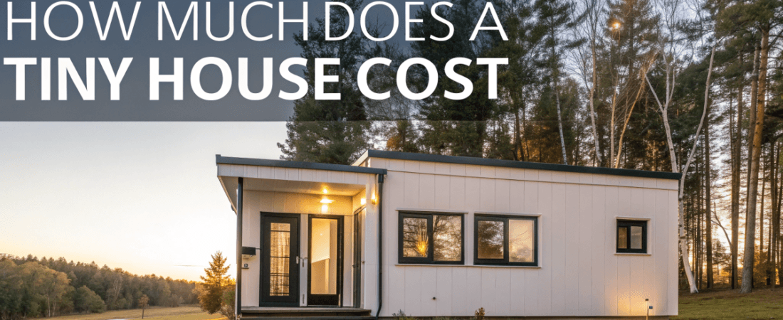 tiny house on a field