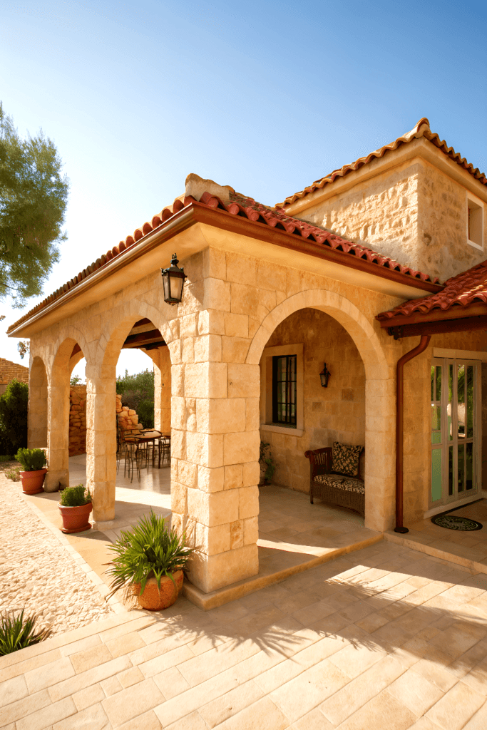Tiny villa tiny villa with Mediterranean designs