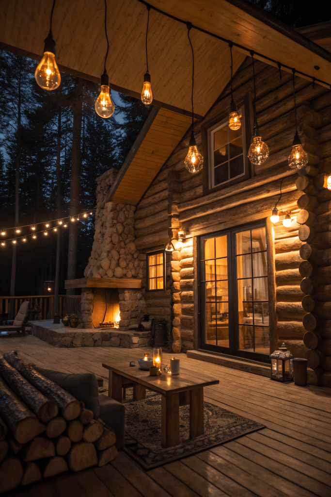 Warm ambient lighting warm abient lighting outdoor using eddison bulbs
