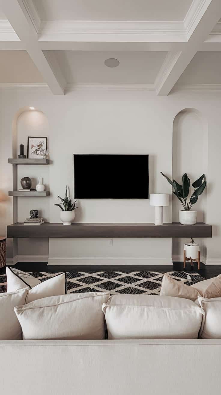 Functional_decor_for_tiny_spaces Cozy and functional living room with a modern design