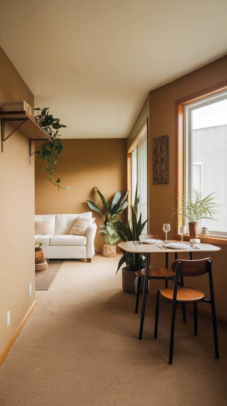 Openconcept_layouts Open concept living space in a beautiful small home