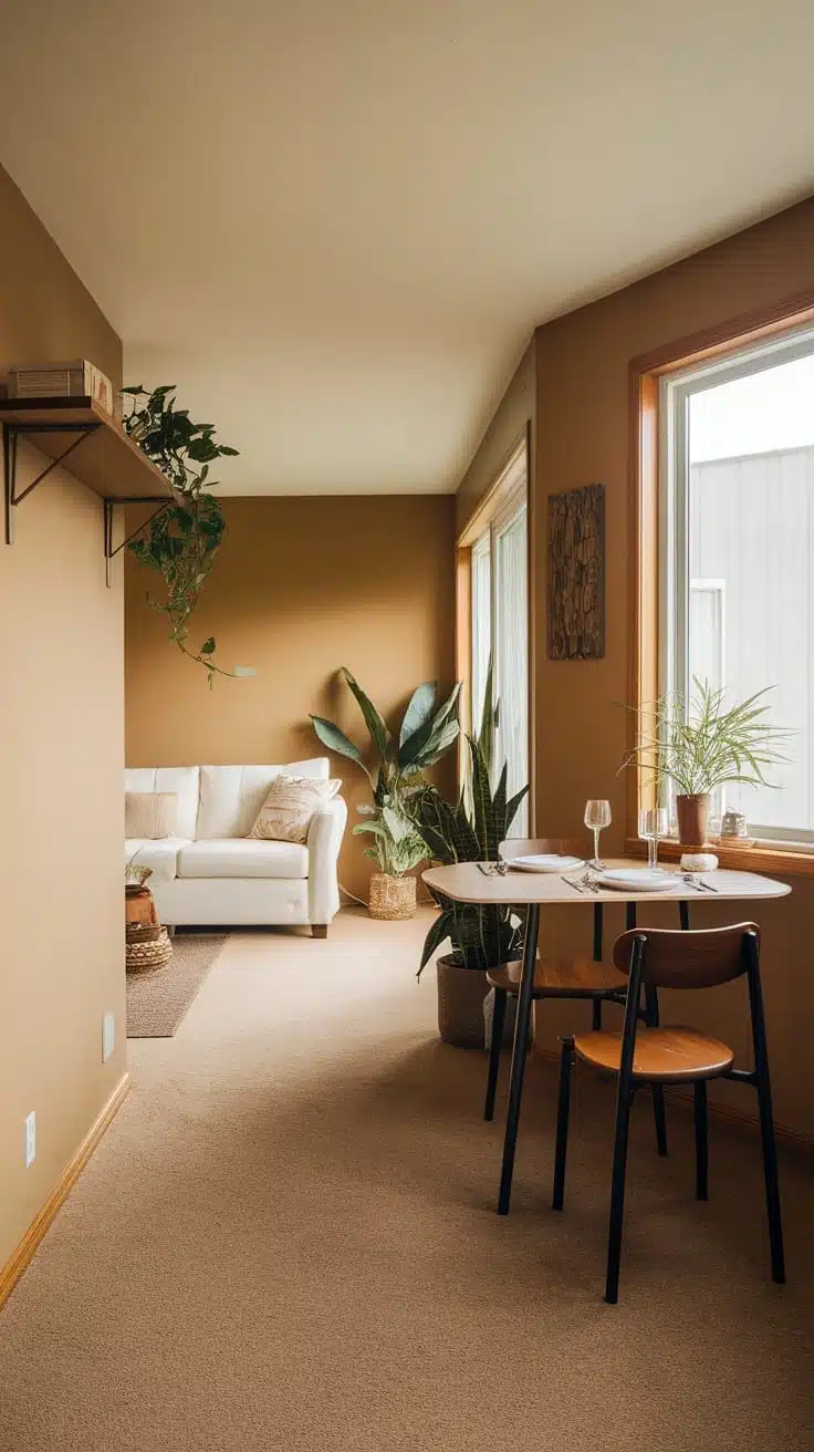 Openconcept_layouts Open concept living space in a beautiful small home