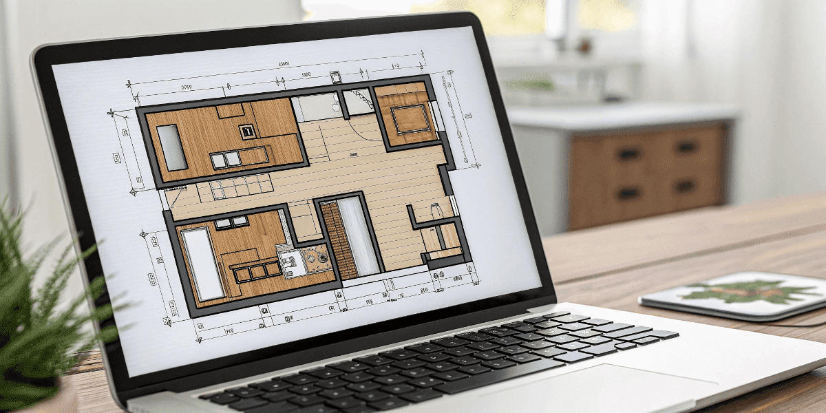 592cfd0257aa433d9464fe347e1dcd94 Drafting 3D floor plans for a tiny house
