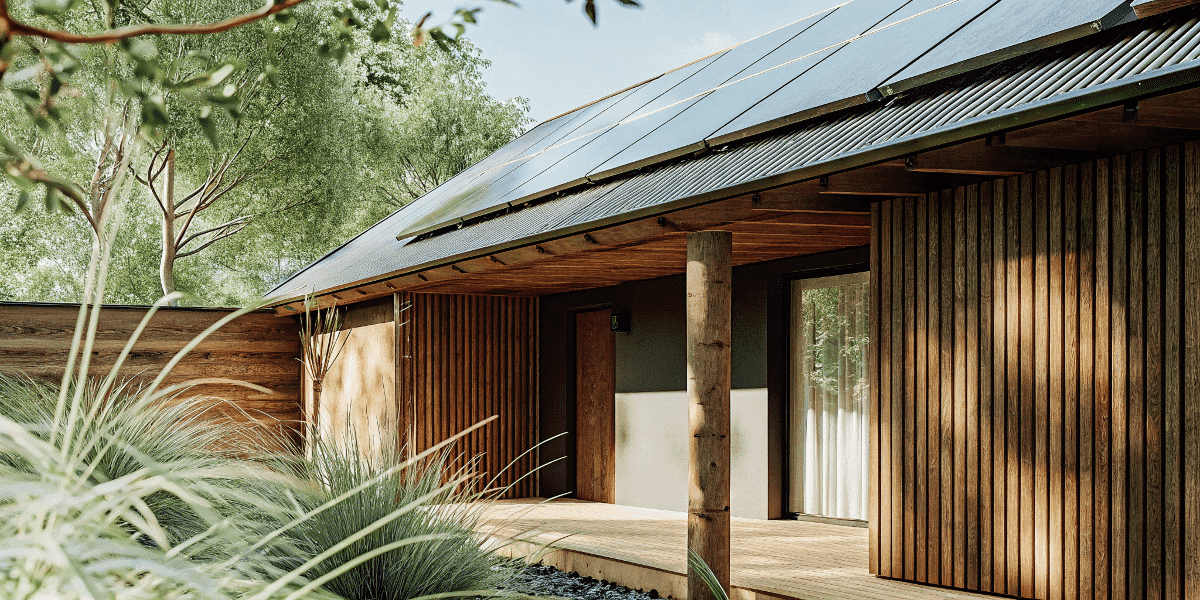 6f0fc26a0d164542a7c1ce60b7b77c0f Eco friendly prefab home with solar panels and sustainable landscaping