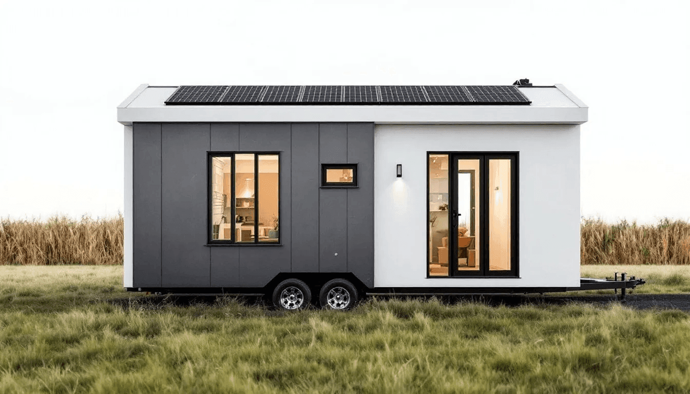 994fef5ea65142a19e0f830f34a81363 The delivery and installation process of a tiny home