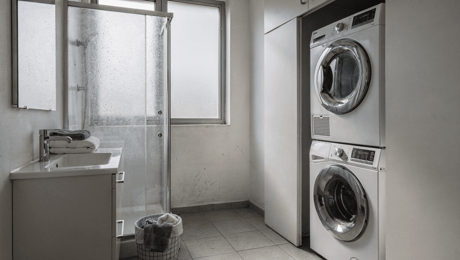 Stylish and Functional Laundry Bathroom Combo Ideas for Small Spaces