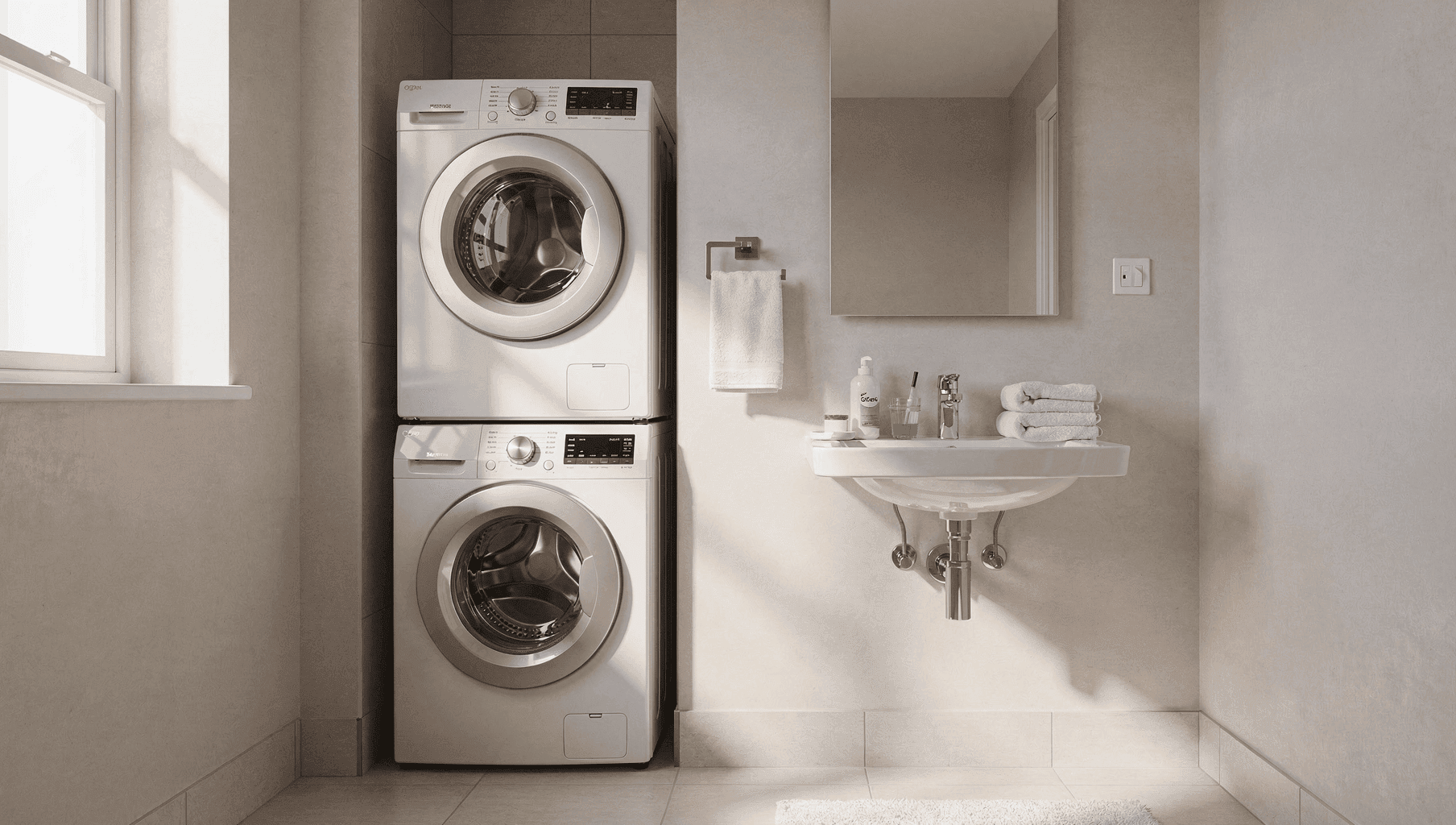 Stylish and Functional Laundry Bathroom Combo Ideas for Small Spaces