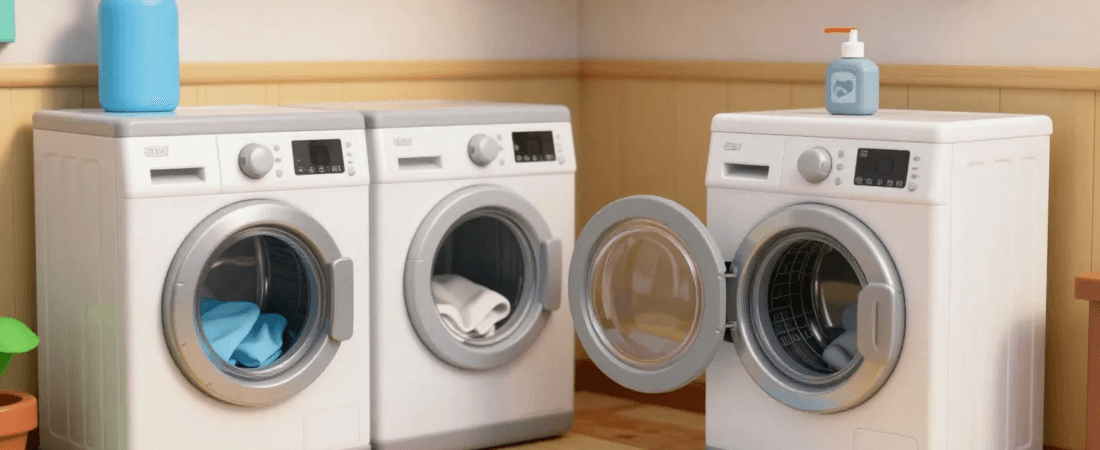 An image of three Bloxburg washing machine