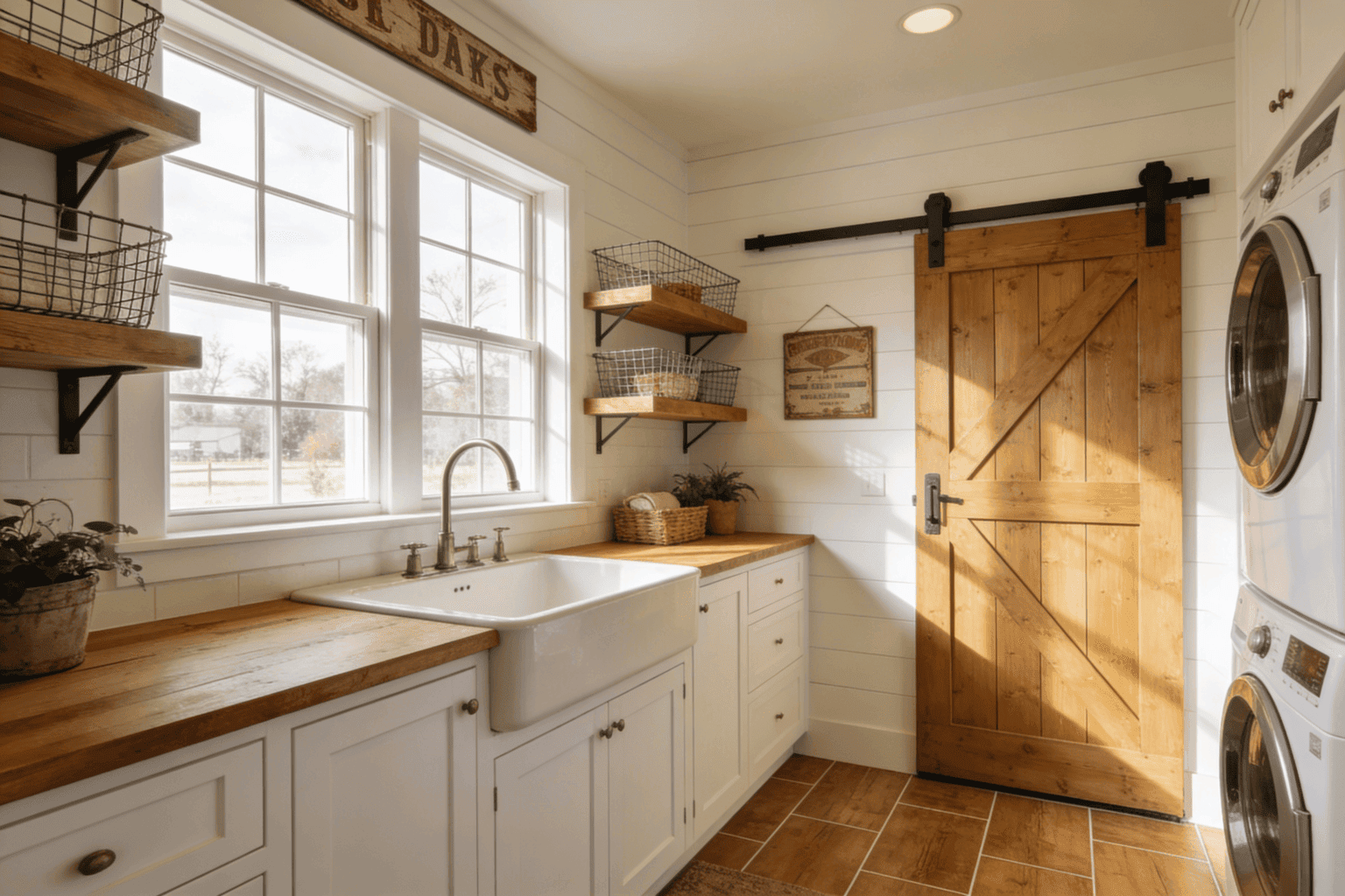 Top Farmhouse Laundry Room Ideas