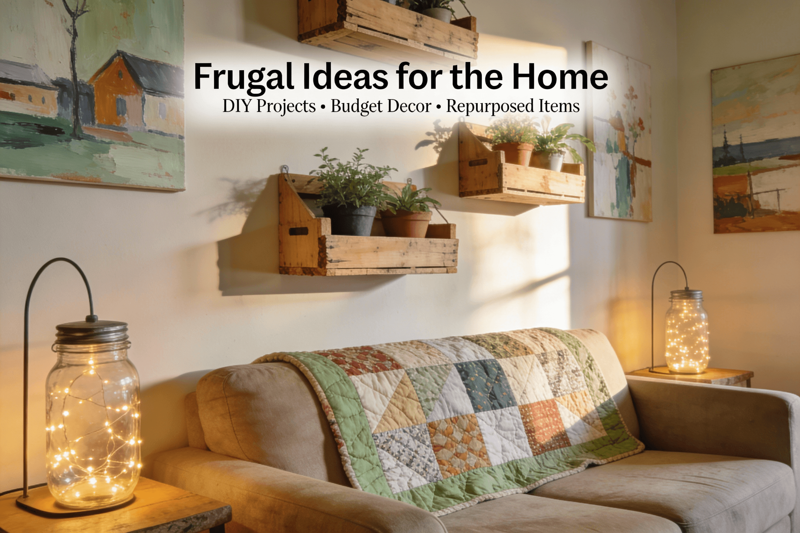 Practical Frugal Ideas for the Home and Tiny Home Living