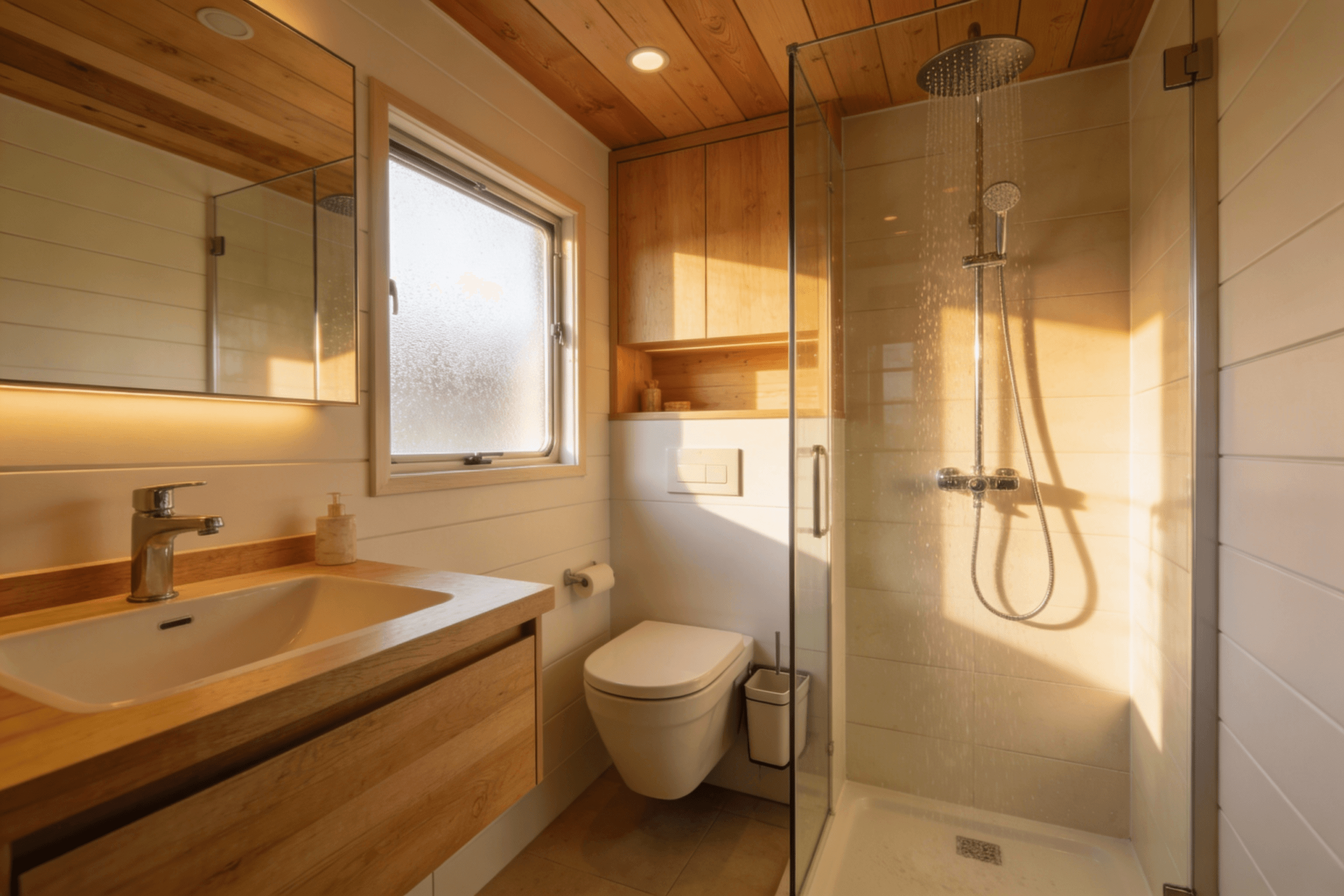Brilliant Tiny House Bathroom Ideas