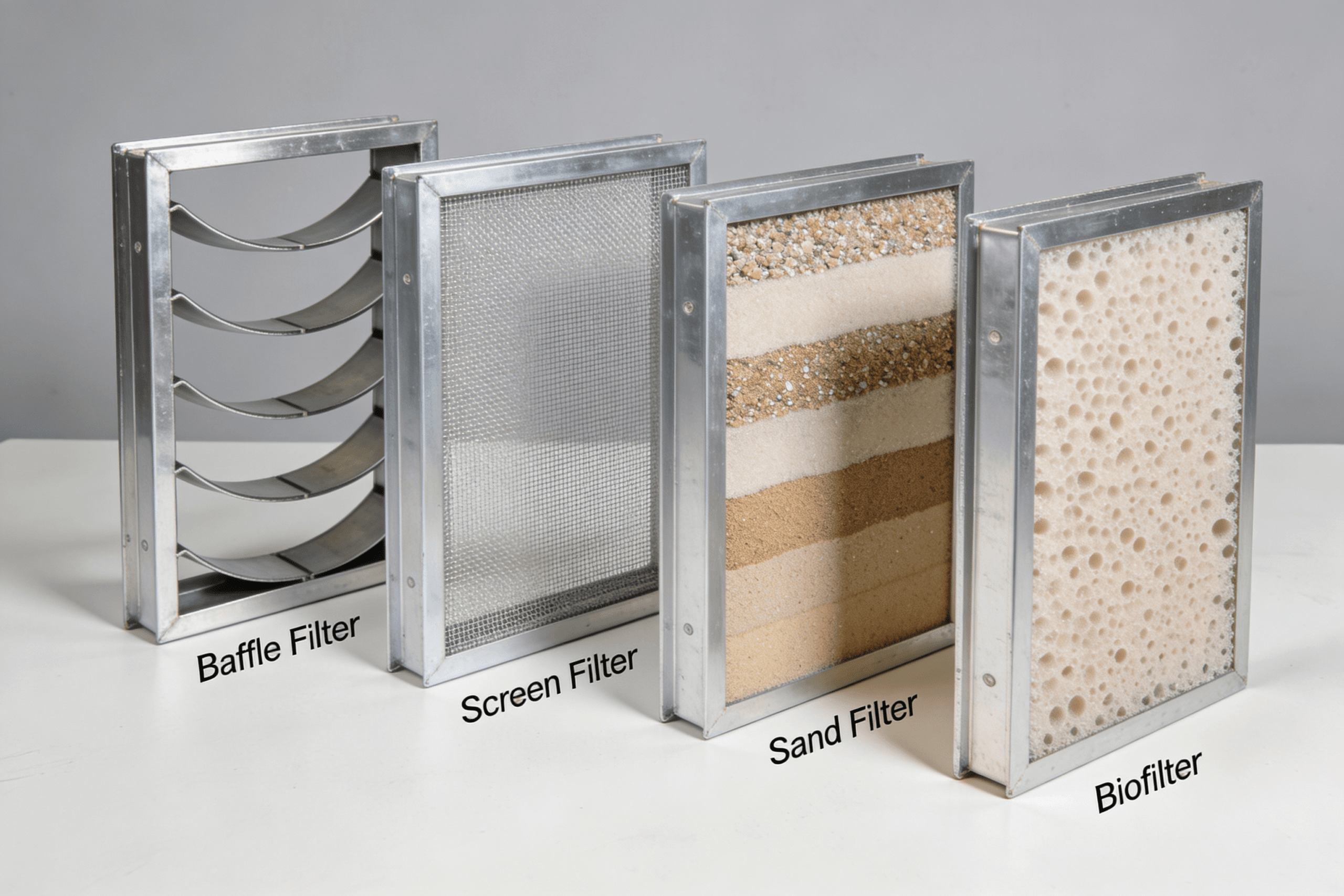 Types of Septic Tank Filters