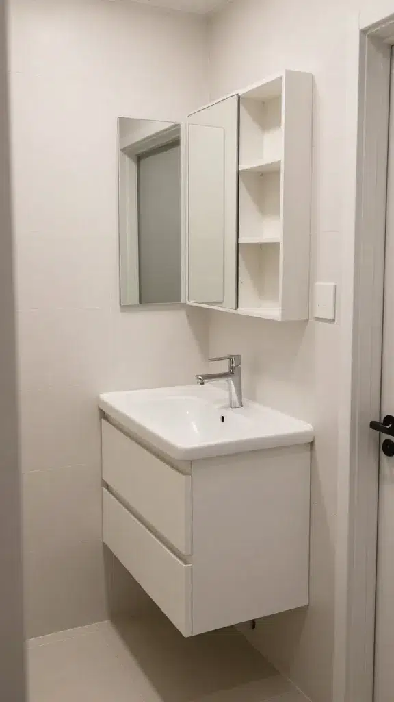 Slim Bathroom Vanity Sinks