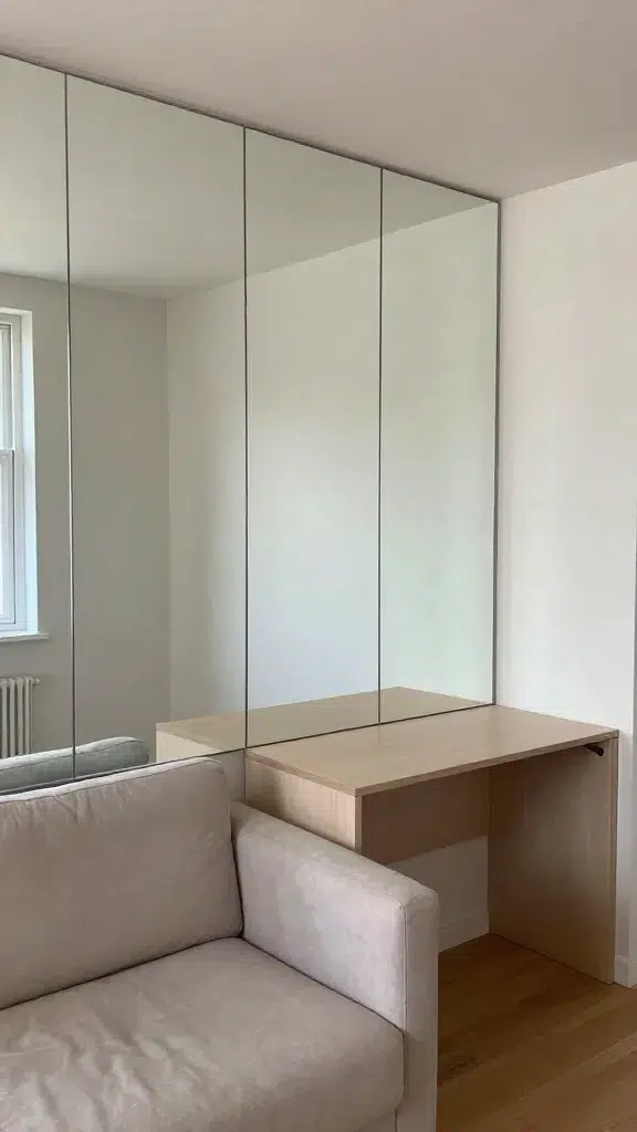 Mirror Panels for Depth