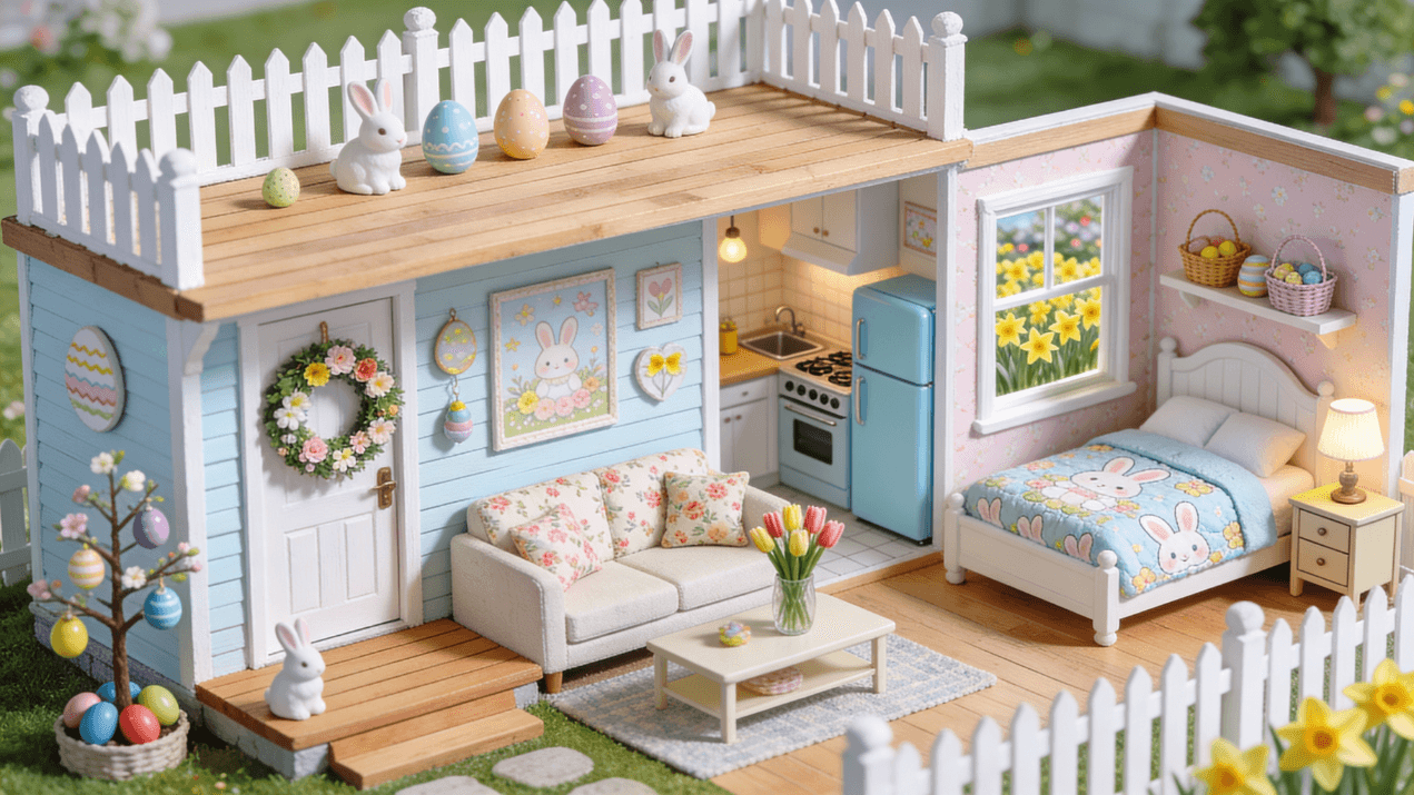 Easter Tiny Home Ideas and Decorating Guide