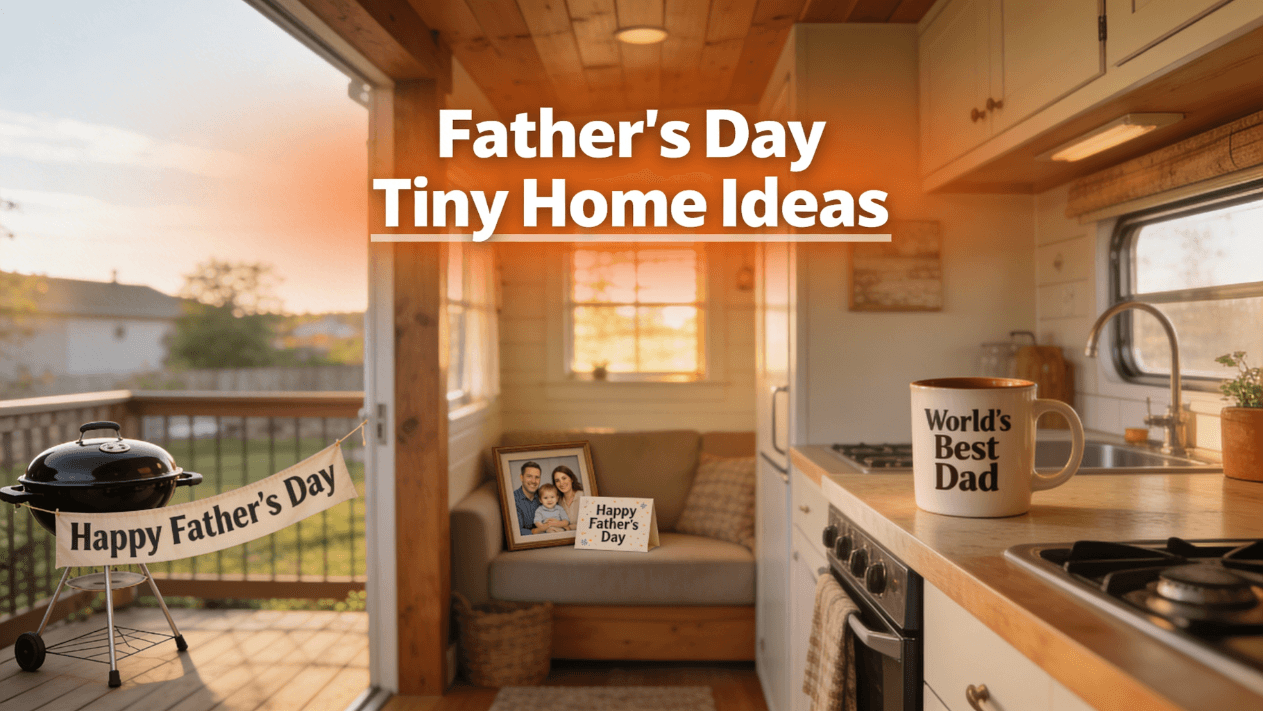 Father’s Day Tiny Home Ideas: Big Ideas to Celebrate Dad