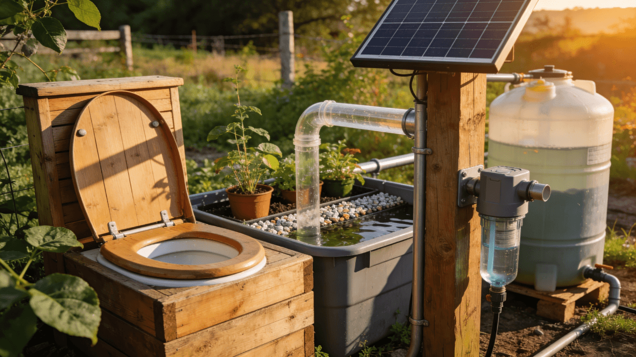 Off Grid Sanitation Ideas: Practical Systems for Remote Living