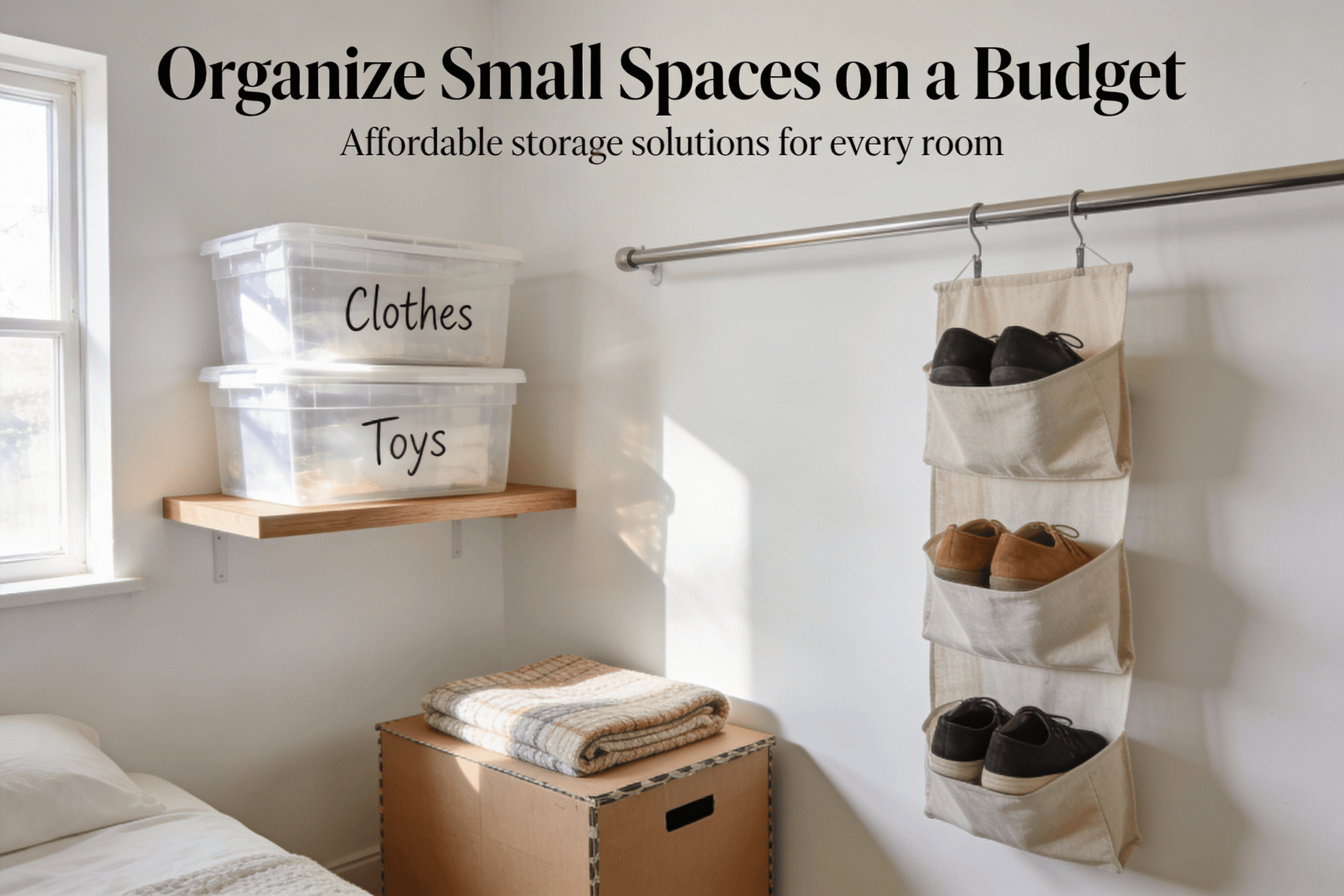 How to Organize Small Spaces on a Budget: A Tiny Home Guide