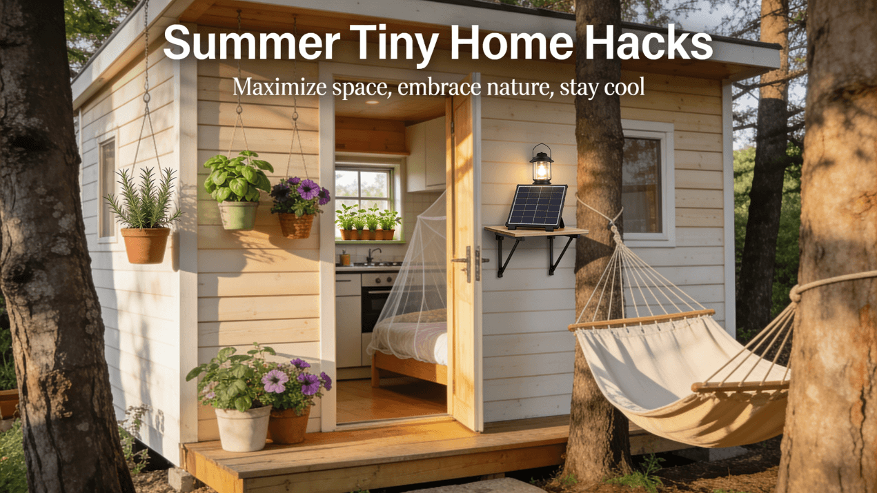 Summer Tiny Home Hacks: Smart Small-Space Tips