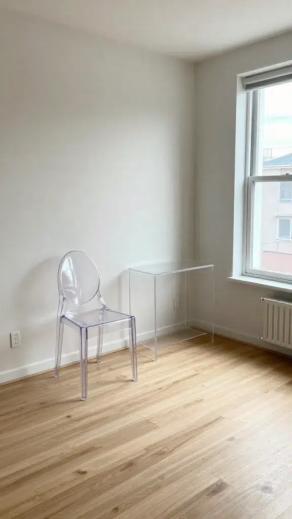 Clear Acrylic Furniture Pieces