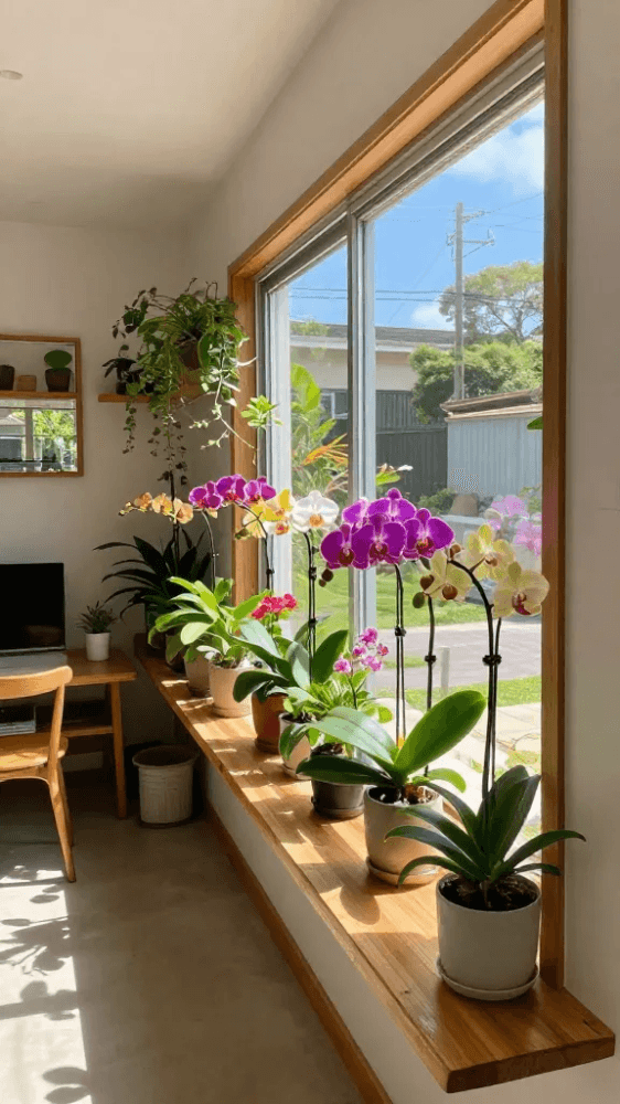 Image Miniature Orchids for Windowsill Displays