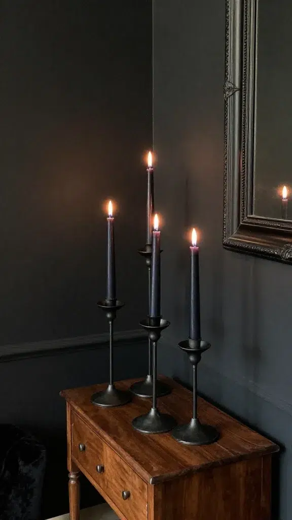 Candle Holders and Taper Candles