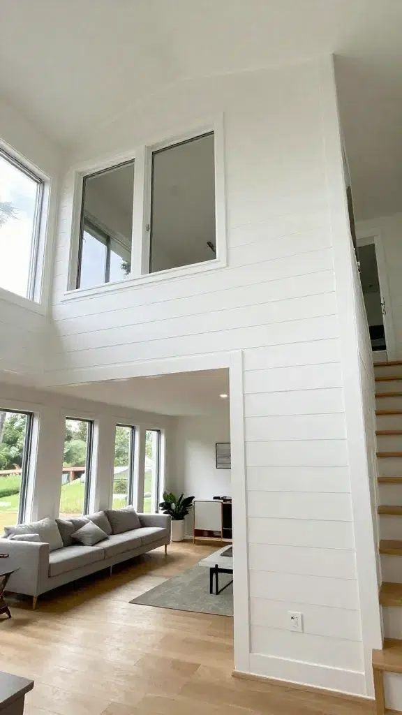 Vertical Shiplap Wall Panels