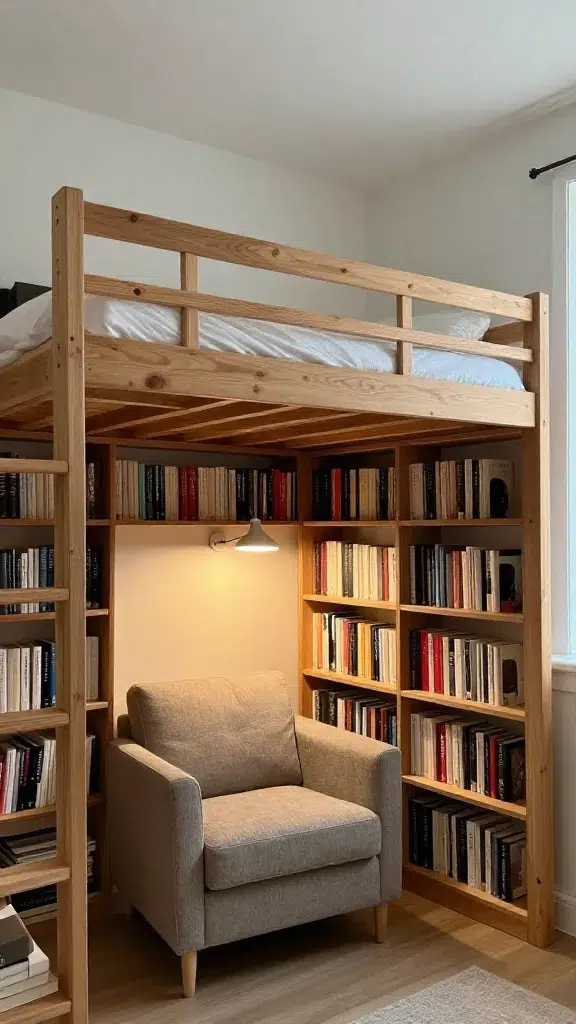 Image Bookcase and Reading Nook