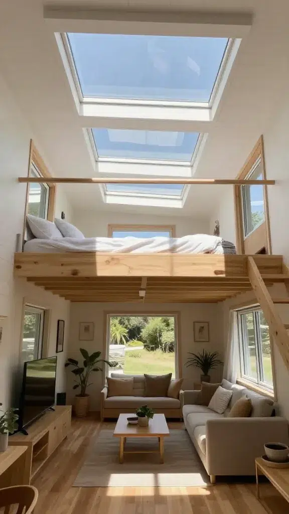 Maximizing Light with Large Skylights