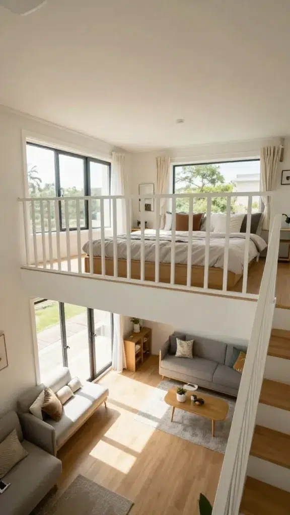 Open Concept Sleeping Loft