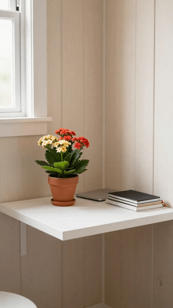 Image Colorful Kalanchoe for Minimalist Desks